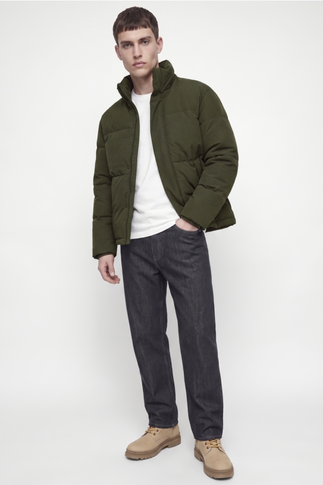 Jack & Jones groene heren jas | Model