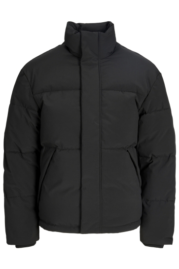 Jack & Jones Jas JJESOHO PUFFER COLLAR AW26 SN 12298861 Black