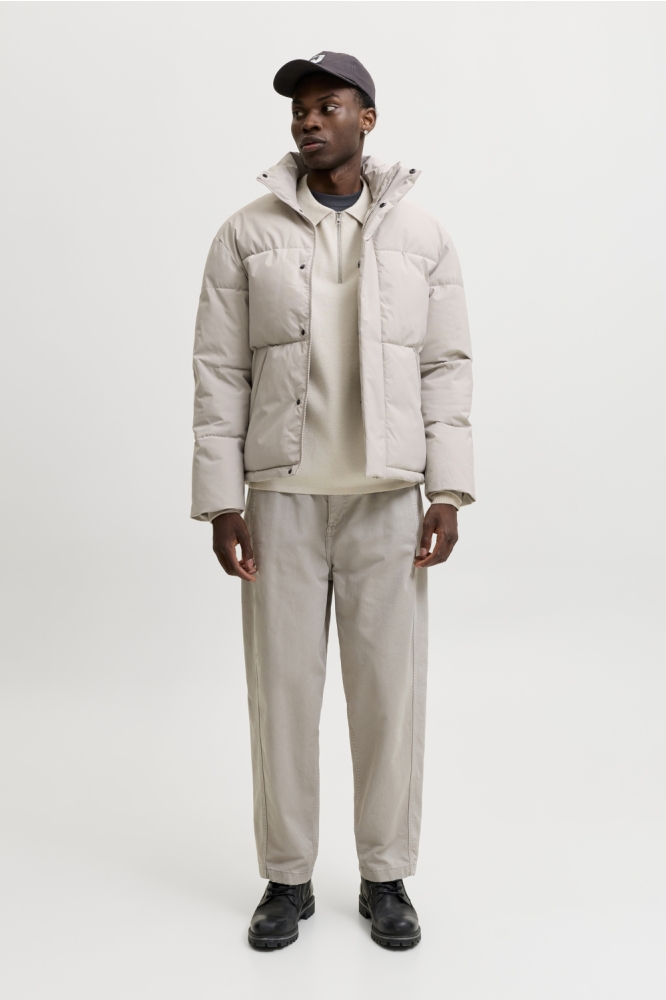 Jack & Jones ecru heren jas | Model