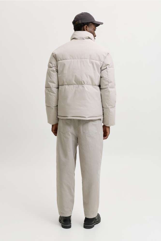 Jack & Jones ecru heren jas | Model