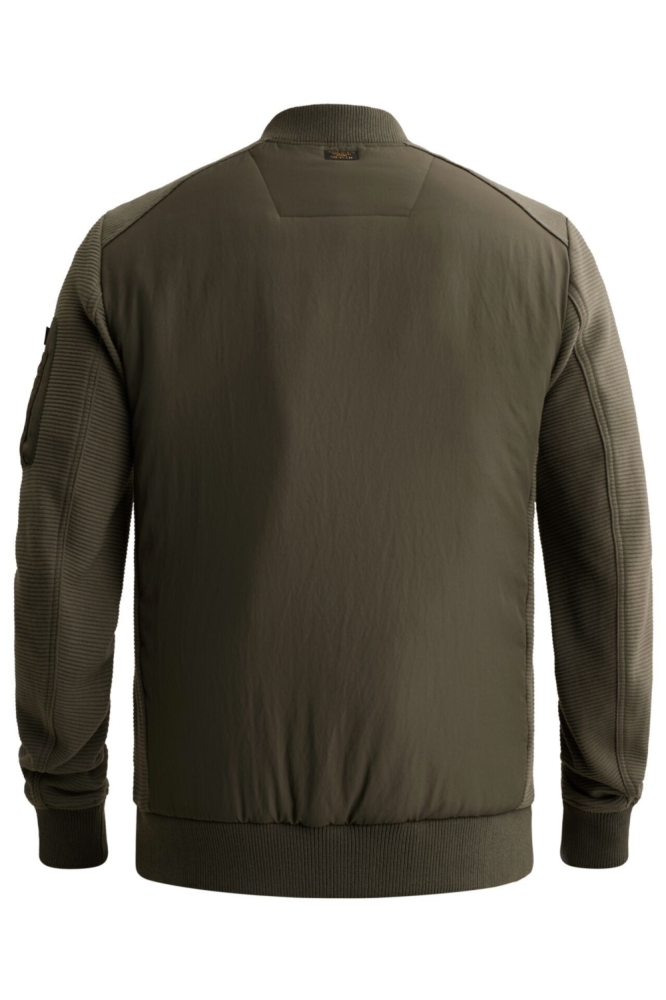 PME legend groene heren jas | Achteraanzicht