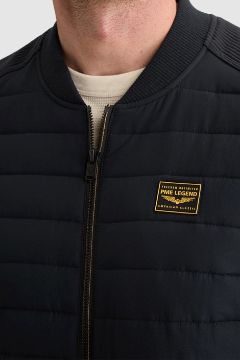 PME legend blauwe heren jas | Close up