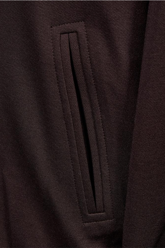 Freequent bruine dames jas | Close up