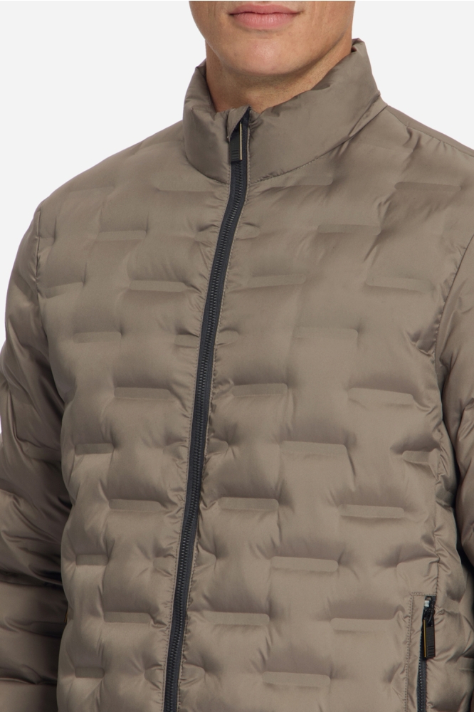 NO-EXCESS camel heren jas | Close up