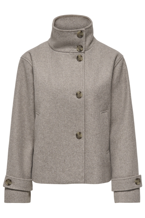 Only beige dames jas | Vooraanzicht