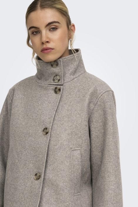 Only beige dames jas | Close up