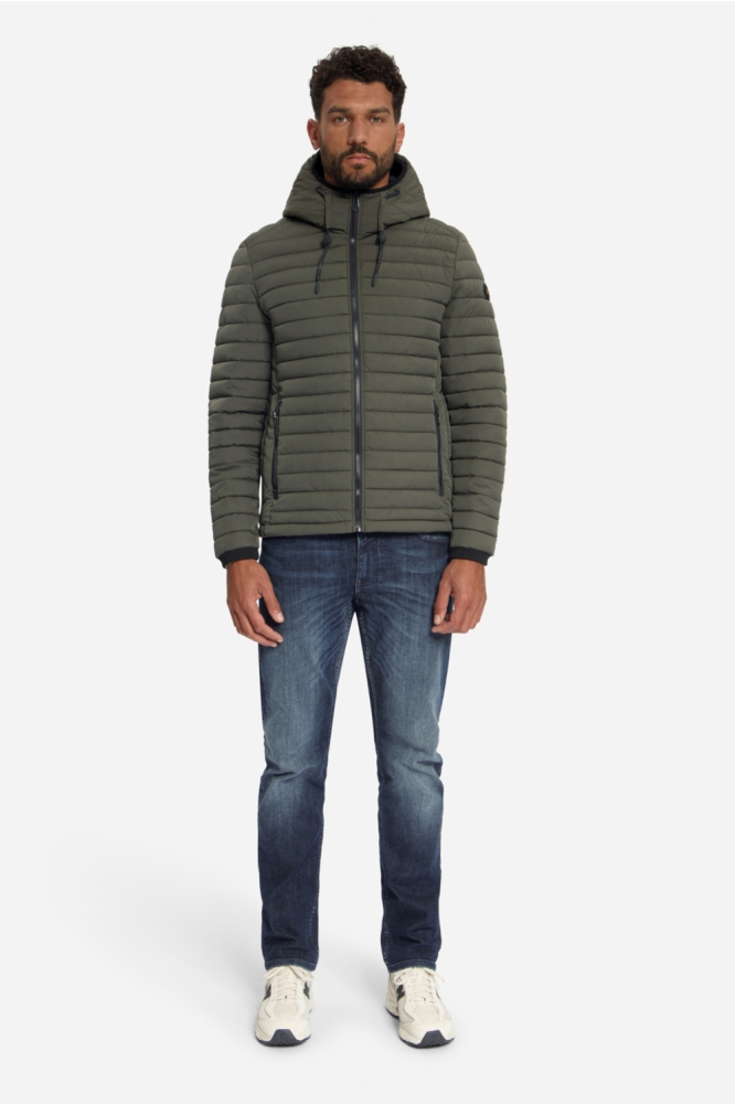 NO-EXCESS groene heren jas | Model