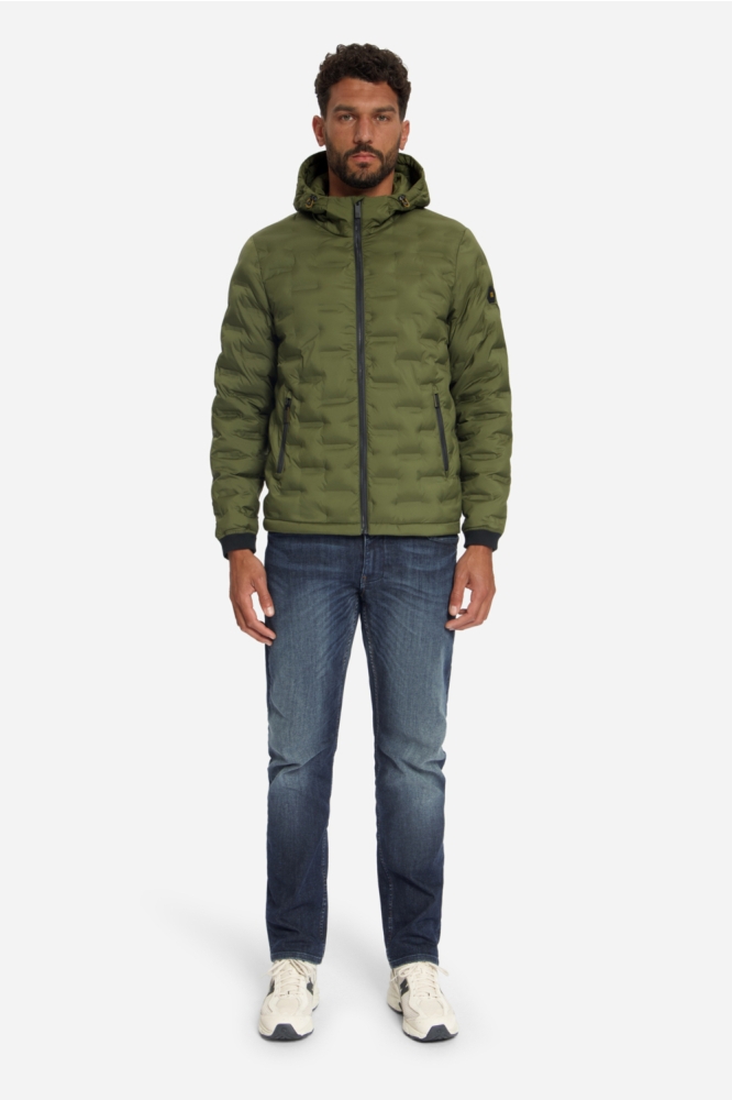 NO-EXCESS groene heren jas | Model