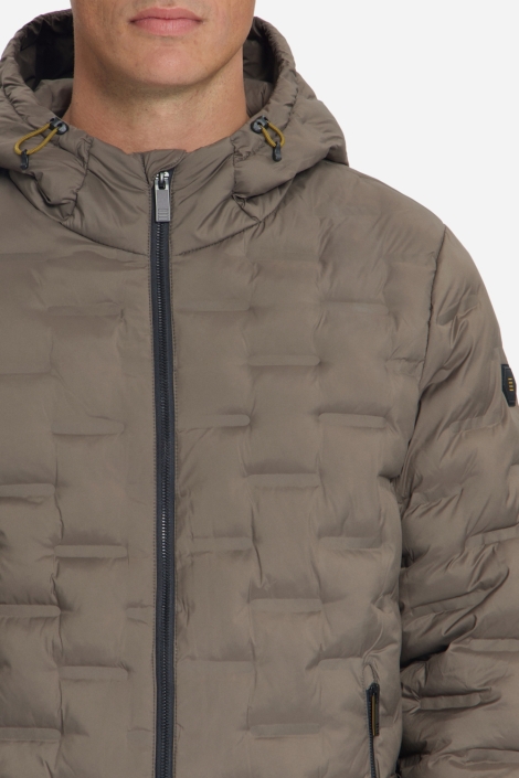 NO-EXCESS bruine heren jas | Close up