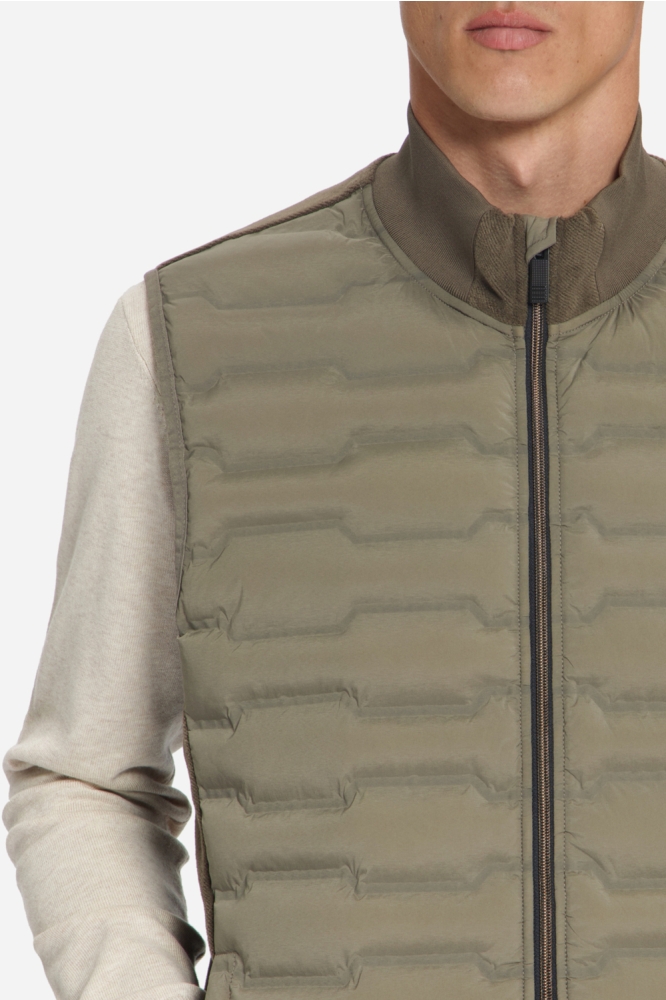 NO-EXCESS groene heren jas | Close up