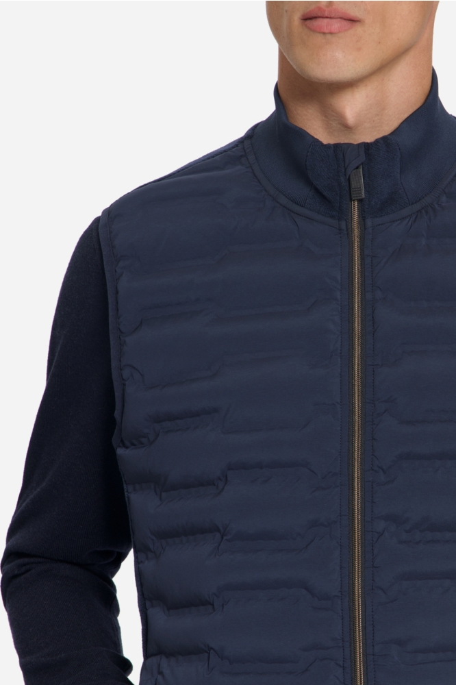 NO-EXCESS blauwe heren jas | Close up