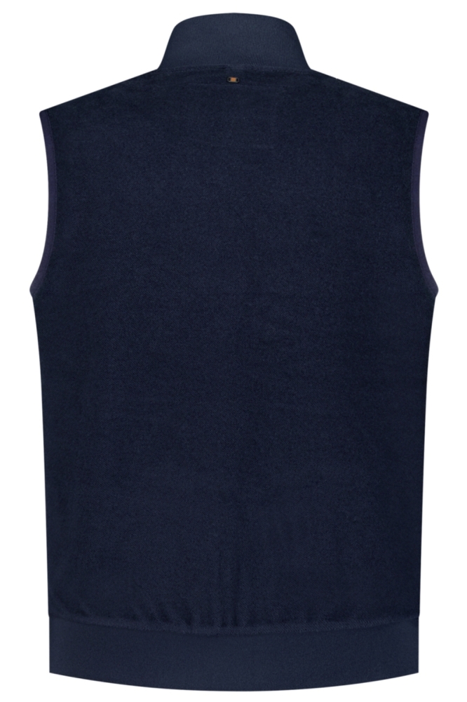 NO-EXCESS blauwe heren jas | Achteraanzicht