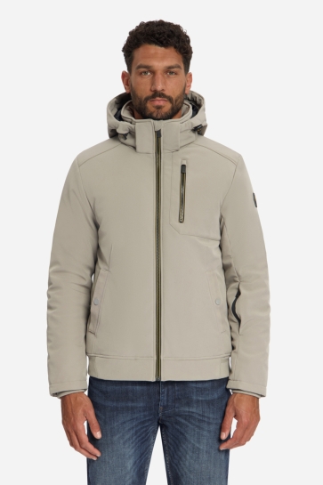 NO-EXCESS jacket short fit softshell Taupe