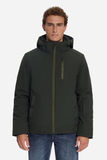 NO-EXCESS jacket short fit softshell Groen