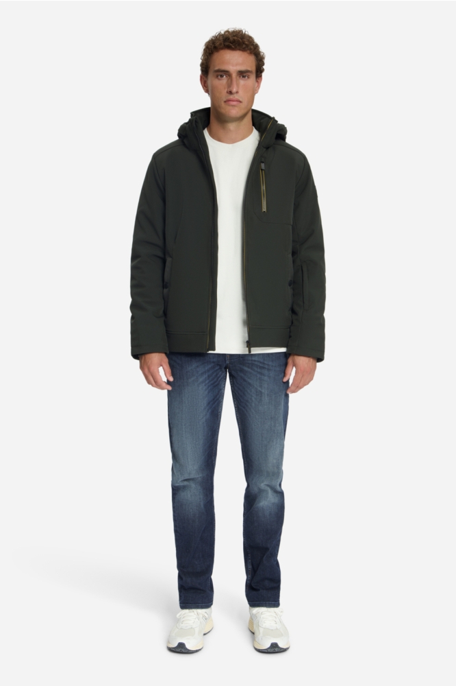 NO-EXCESS groene heren jas | Model