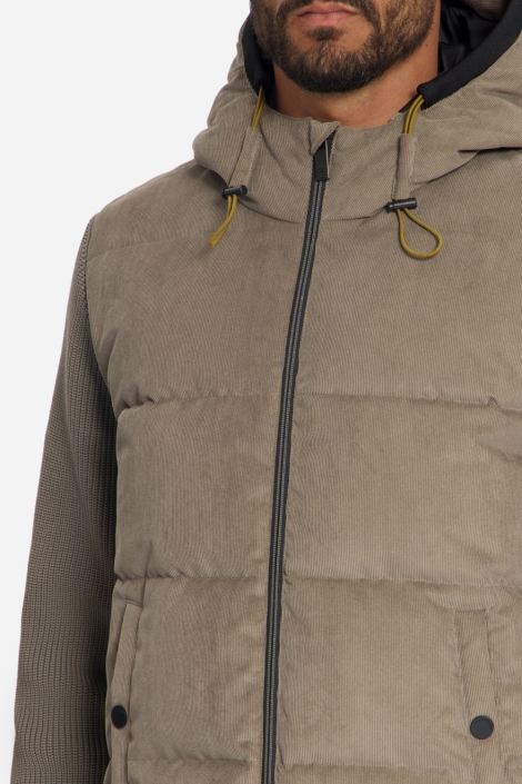 NO-EXCESS camel heren jas | Close up