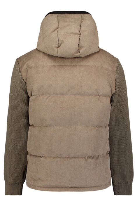 NO-EXCESS camel heren jas | Achteraanzicht