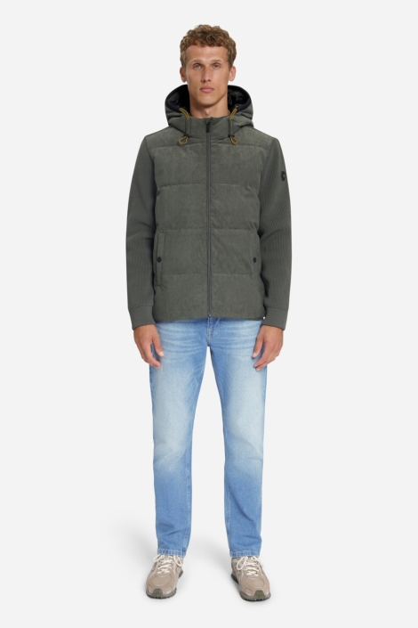 NO-EXCESS groene heren jas | Model