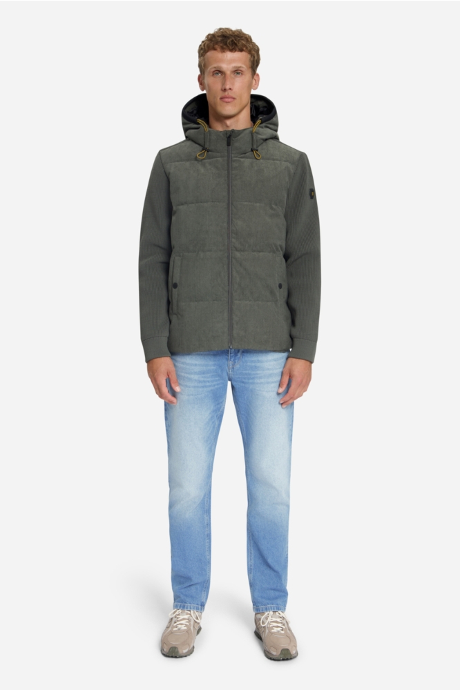 NO-EXCESS groene heren jas | Model