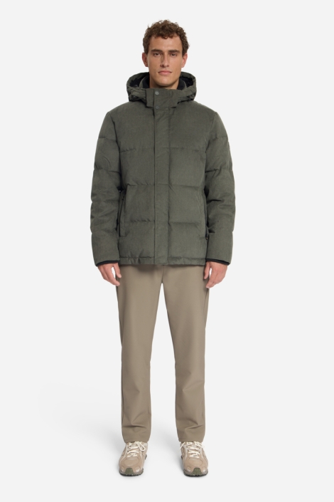 NO-EXCESS groene heren jas | Model