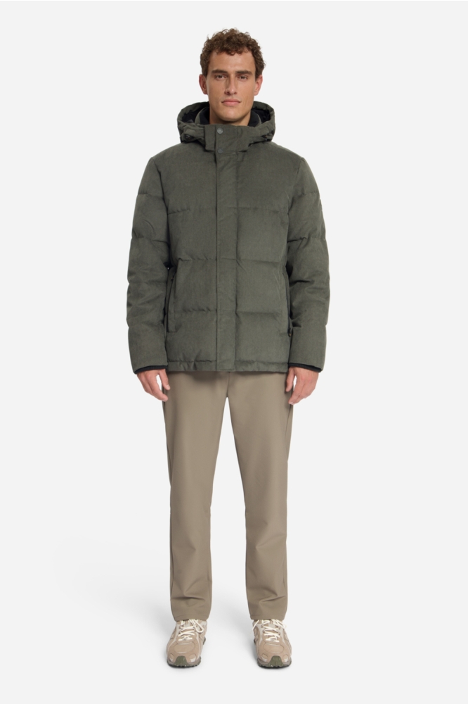 NO-EXCESS groene heren jas | Model