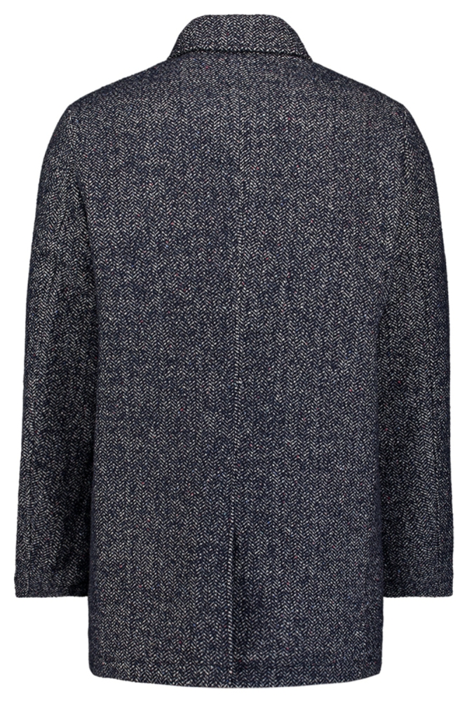 NO-EXCESS blauwe heren jas | Achteraanzicht