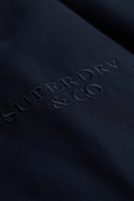 Superdry blauwe heren jas | Kleurstaal