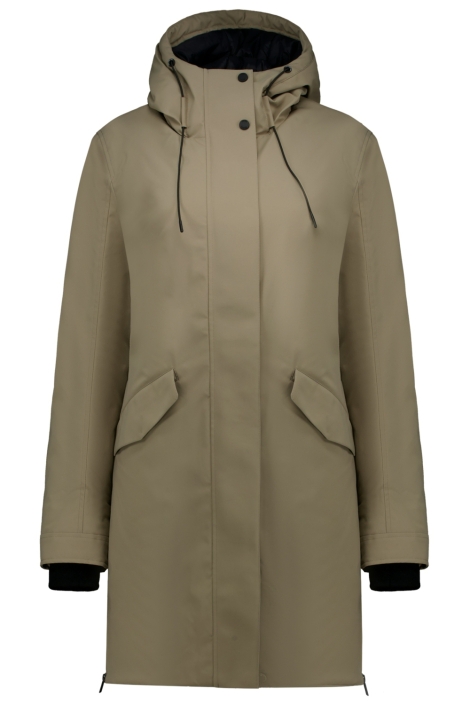 Cars taupe dames jas | Vooraanzicht