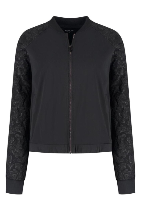 Lady Day zwarte dames vest | Vooraanzicht