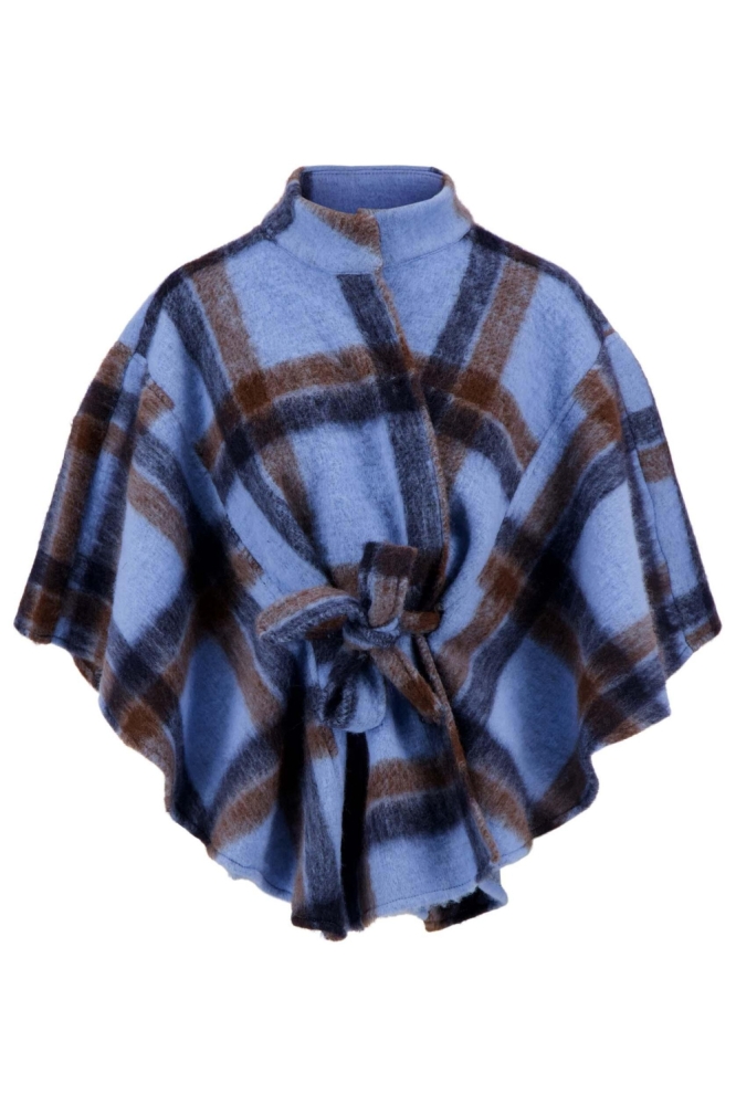 Zusss blauwe dames vest | Vooraanzicht