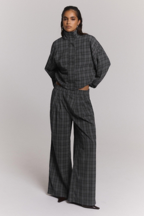 Refined Department grijze dames jas | Model
