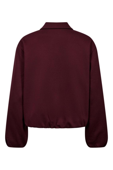 Freequent bordeaux dames vest | Achteraanzicht