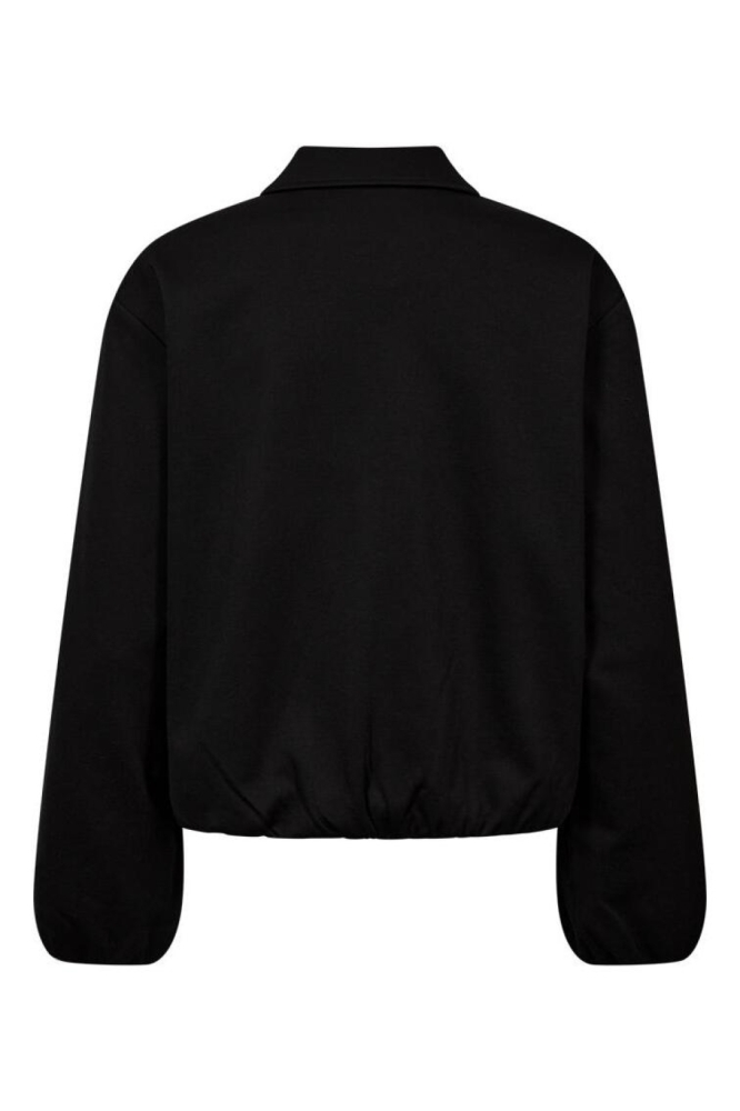 Freequent zwarte dames vest | Achteraanzicht