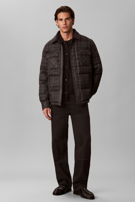 Calvin Klein grijze heren jas | Model