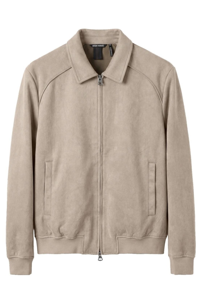 Antony Morato beige heren overhemd | Vooraanzicht