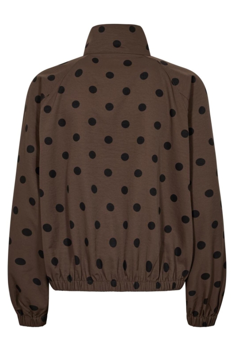 Freequent bruine dames blazer | Achteraanzicht