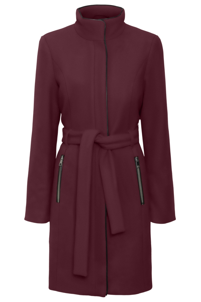Vero Moda bordeaux dames jas | Vooraanzicht