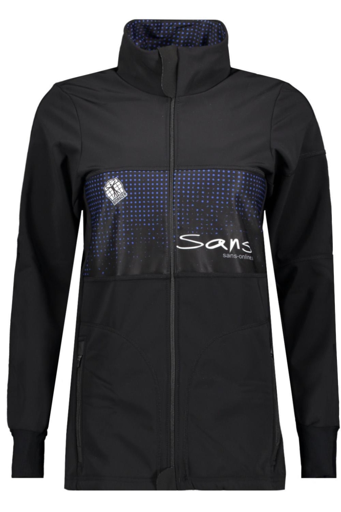 Sans zwarte dames sport jas