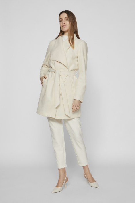 Vila beige dames jas | Model