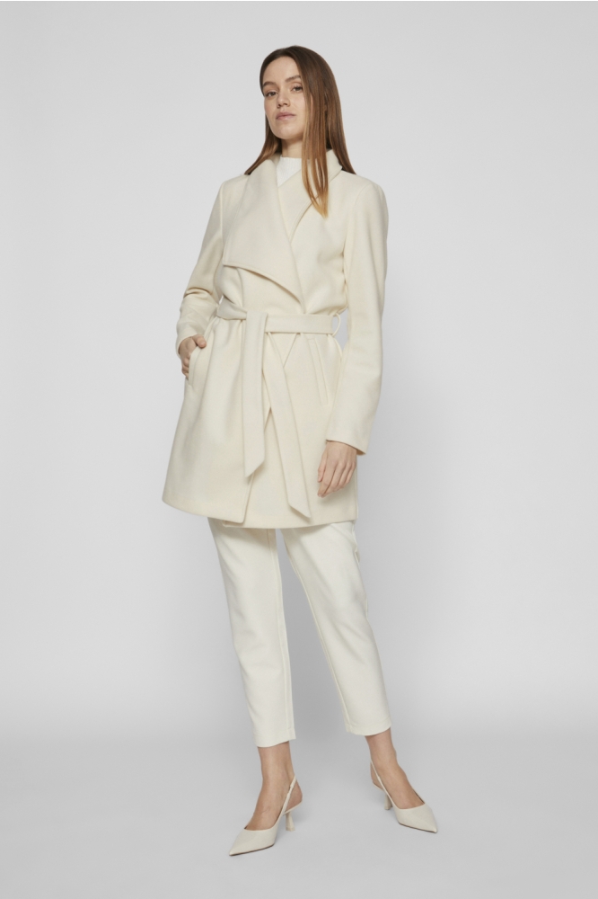 Vila beige dames jas | Model