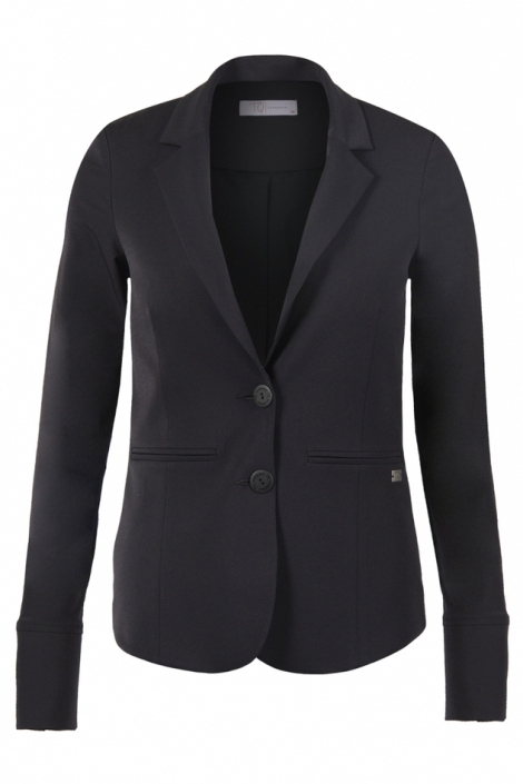 TQ Amsterdam zwarte dames blazer | Vooraanzicht
