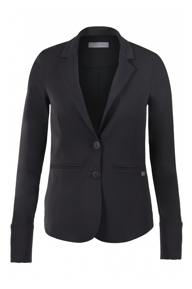 TQ Amsterdam zwarte dames blazer | Vooraanzicht