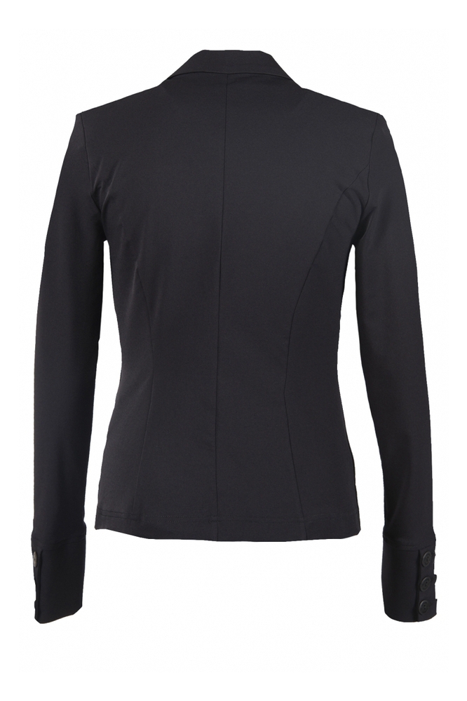 TQ Amsterdam zwarte dames blazer | Achteraanzicht