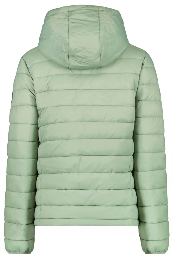 Cars groene dames jas | Achteraanzicht