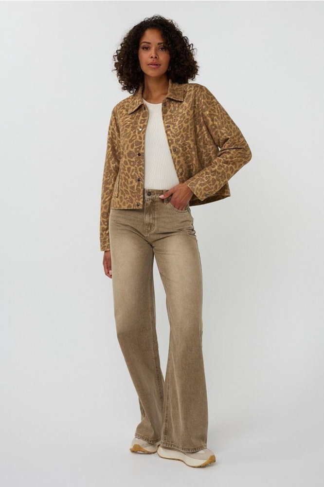 EsQualo gouden dames blazer | Model