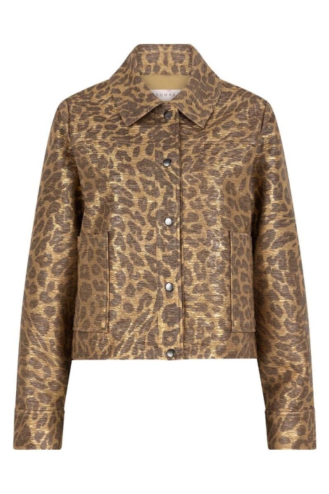 EsQualo gouden dames blazer | Vooraanzicht