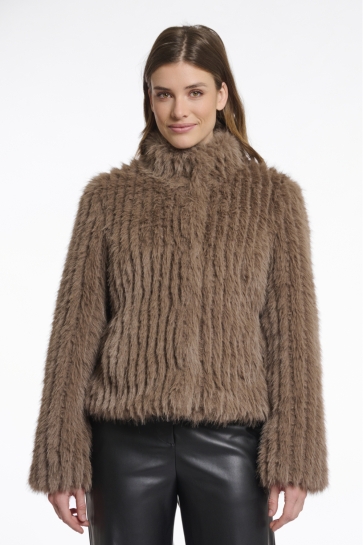 Rino & Pelle Jas JACKET WITH CLOSURE FAITH 7002511 10868 toffee