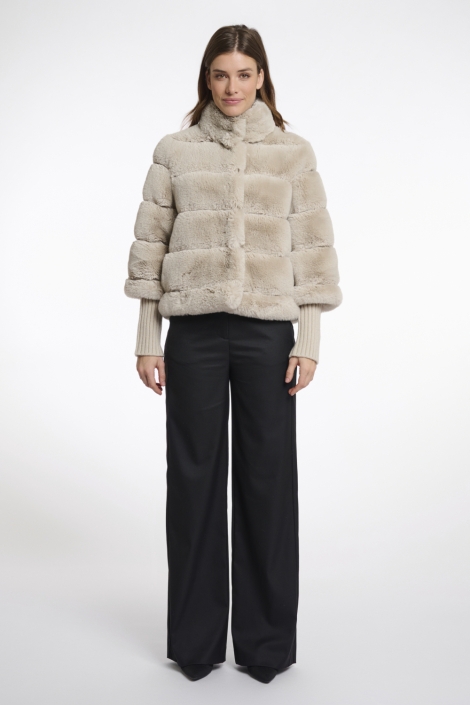 Rino & Pelle ecru dames jas | Model