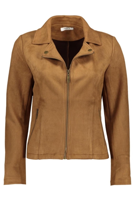 NED camel dames jas | Vooraanzicht