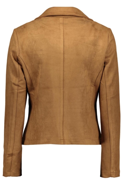 NED camel dames jas | Achteraanzicht